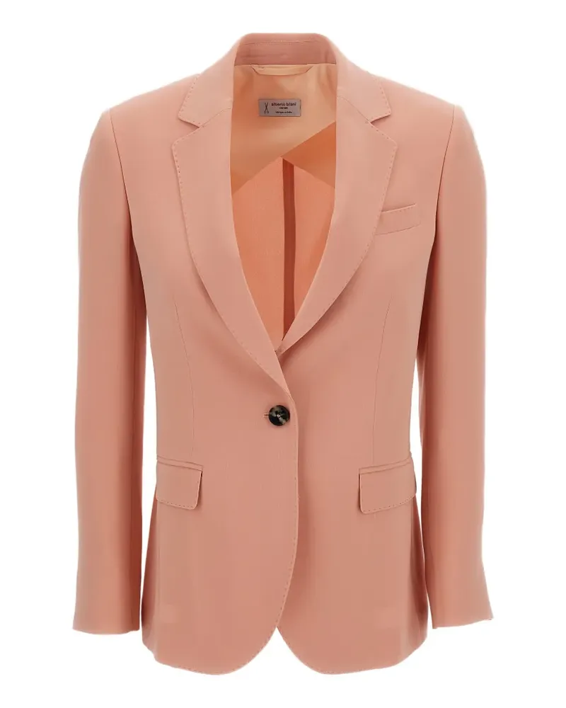 Alberto Biani button flap-pocket jacket - Rosa Rosa