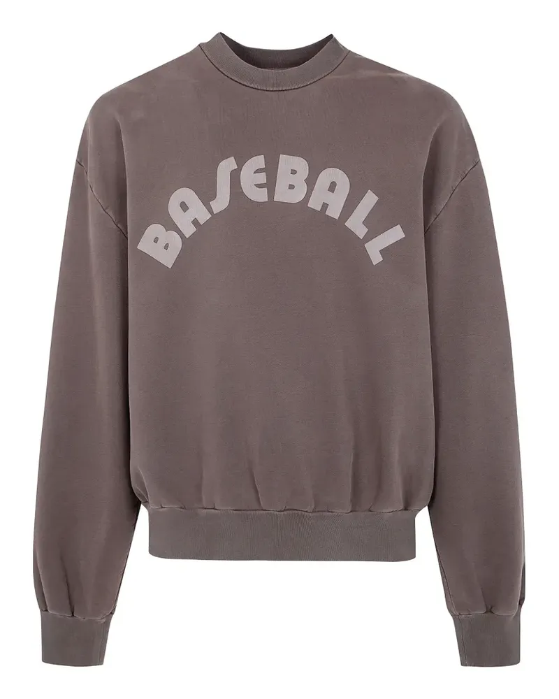 Fear of God Baseball lettering-print sweater - Braun Braun