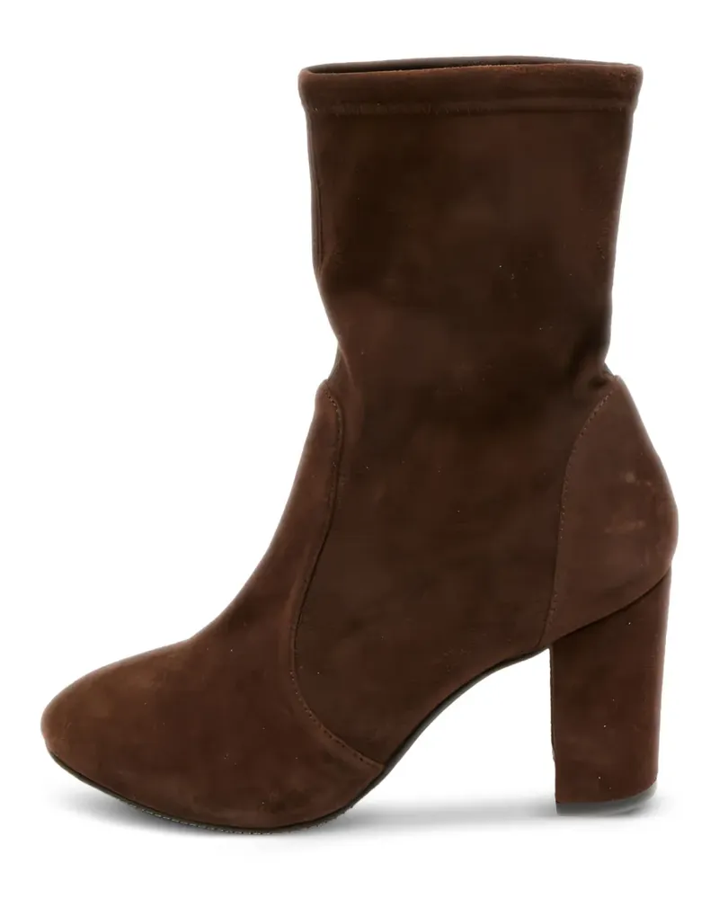 Stuart Weitzman suede ankle boots - Braun Braun