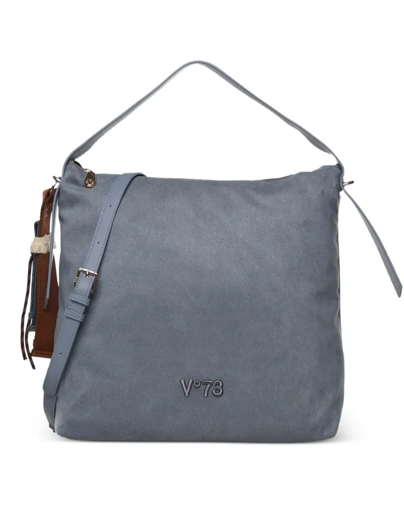 V°73 Tote Bag mit Quaste - Blau Blau