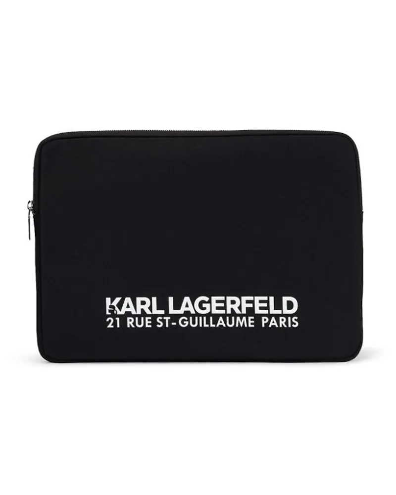 Karl Lagerfeld Große Rue St-Guillaume Clutch - Schwarz Schwarz