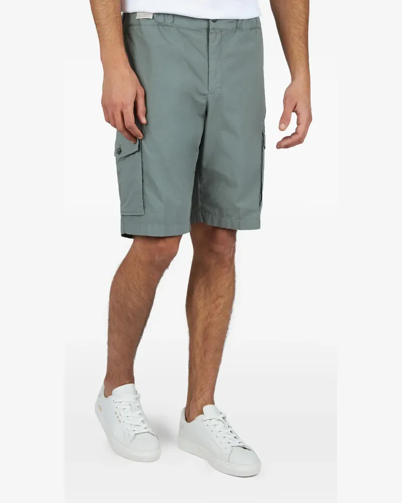 Paul & Shark cotton cargo shorts - Grün Grün