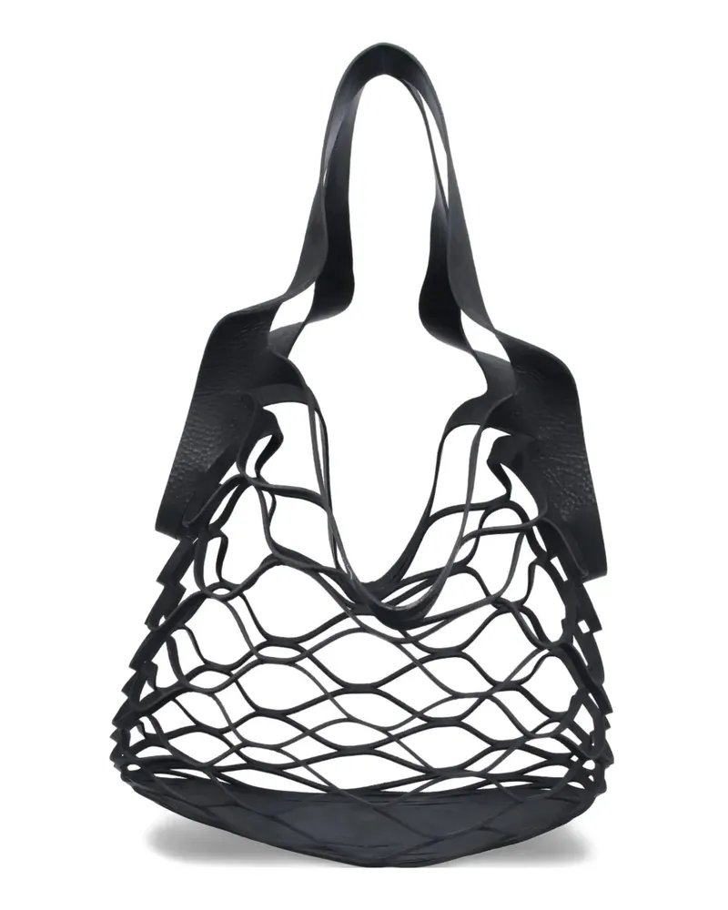 Our Legacy Gritty Shifting Tote Bag - Schwarz Schwarz