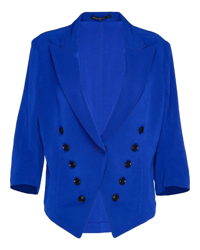 Yohji Yamamoto Klassische Cabanjacke - Blau Blau