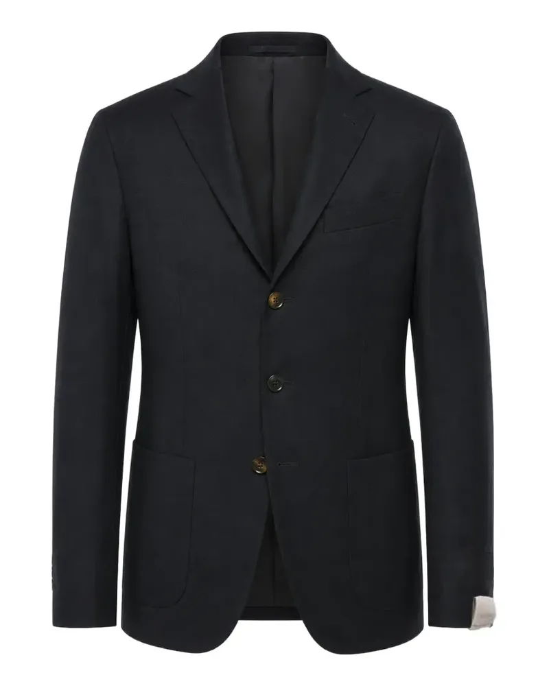 Corneliani Circle Blazer mit aufgesetzter Tasche - Blau Blau