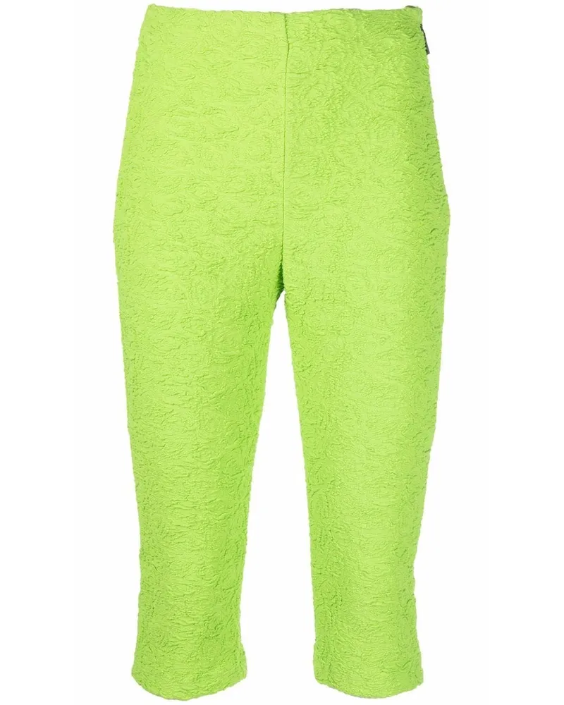 MSGM Cropped-Leggings aus Strickjersey - Grün Grün