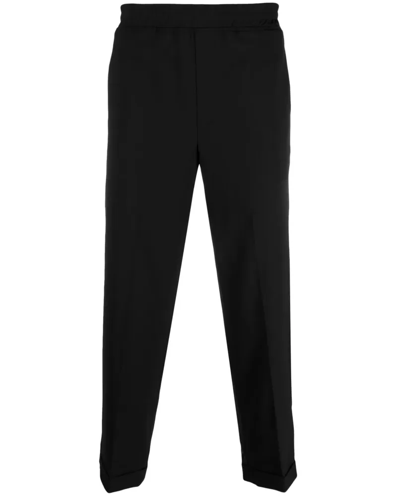 Neil Barrett Tapered-Hose mit elastischem Bund - Schwarz Schwarz
