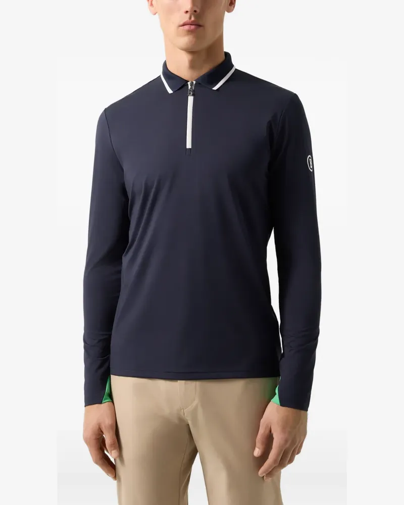 Bogner Jonah Langarm-Poloshirt - Blau Blau