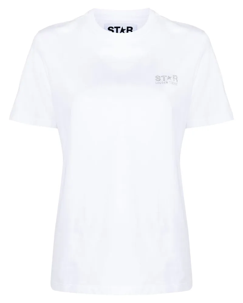 Golden Goose Kurzärmeliges T-Shirt - Weiß Weiß