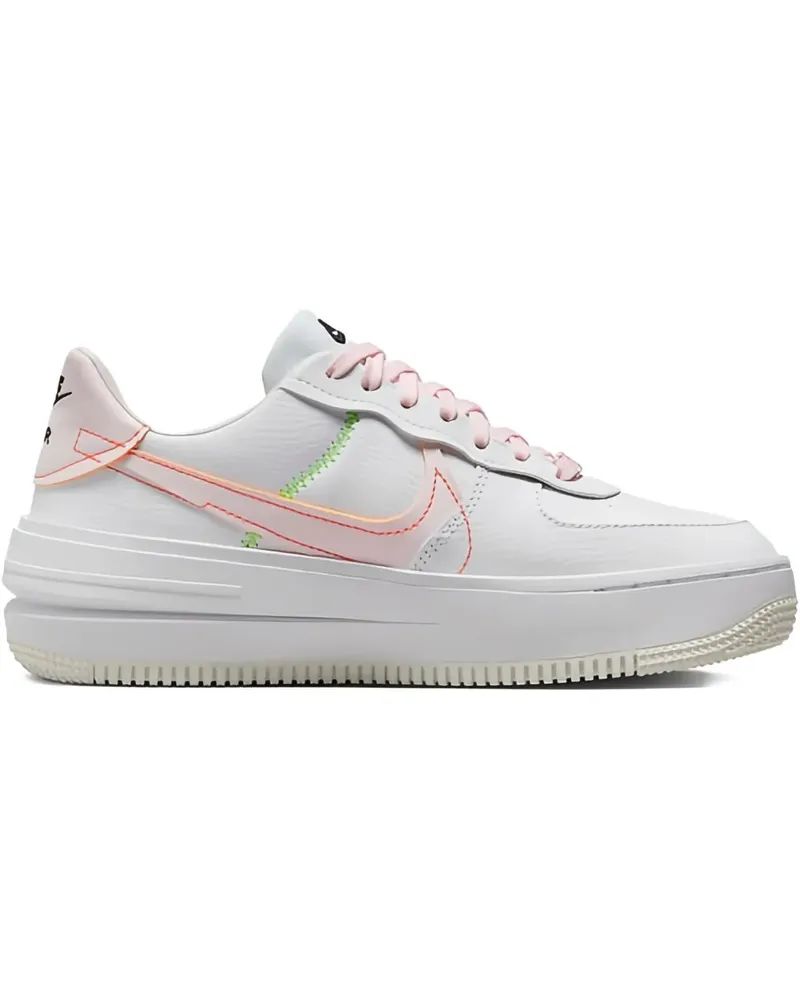 Nike Air Force 1 Plt.af.orm Pearl Pink Sneakers - Weiß Weiß