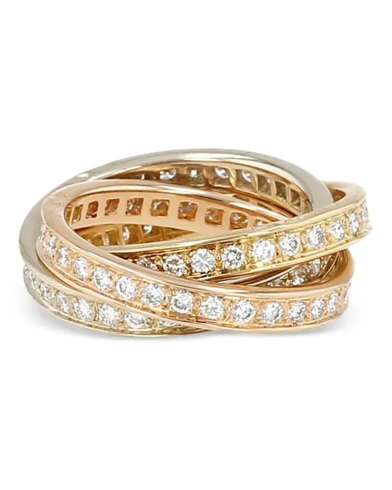 Cartier 2000s Trinity diamond ring - Gold Gold
