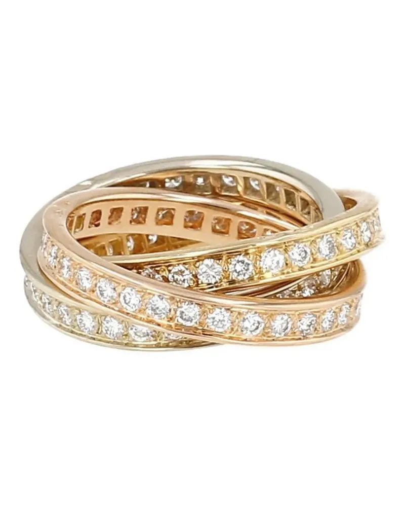 Cartier 2000s Trinity diamond ring - Gold Gold