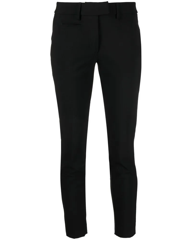 Dondup Schmale Hose mit Kontrasttaschen - Schwarz Schwarz