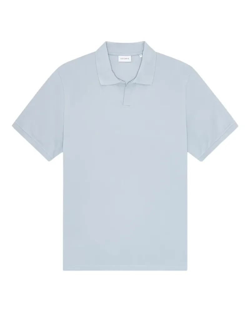LES DEUX Poloshirt mit kurzen Ärmeln - Blau Blau
