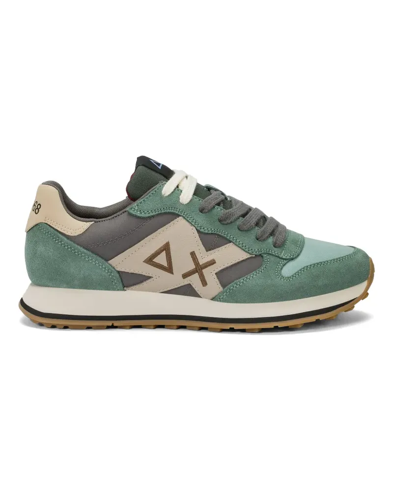 Sun68 Jaki 2.0 Sneakers mit Logo-Patch - Grün Grün