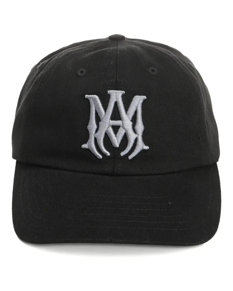 Amiri Baseballkappe mit Logo-Stickerei - Schwarz Schwarz