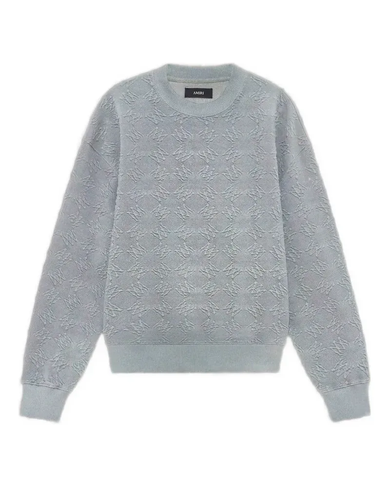 Amiri MA Quad Oversized-Pullover - Grau Grau