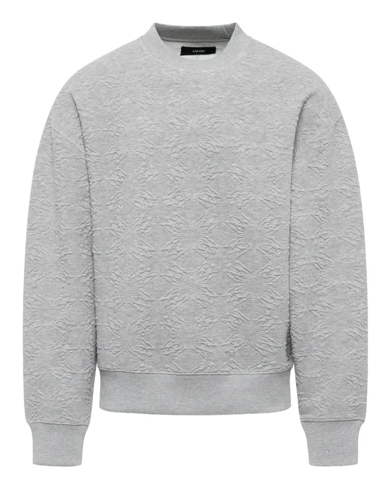 Amiri MA Quad oversized sweater - Grau Grau