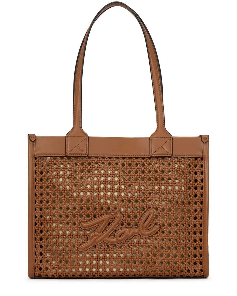 Karl Lagerfeld Mittelgroße K/Skuare Schultertasche - Braun Braun