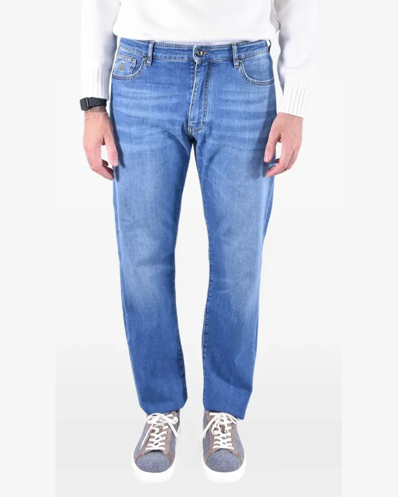 MOORER Milton Jeans - Blau Blau