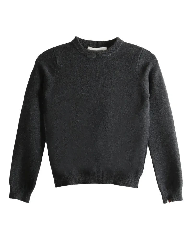 extreme cashmere Pullover mit rundem Ausschnitt - Grau Grau