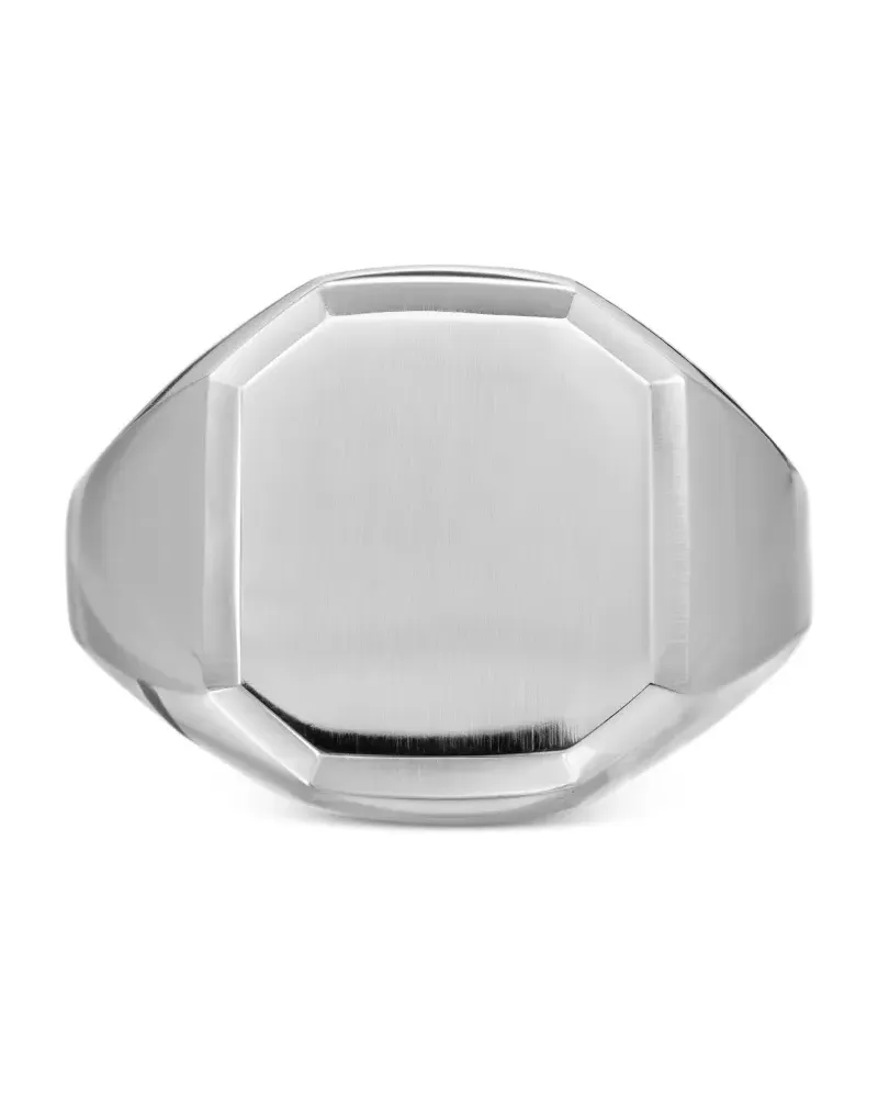 David Yurman Streamline® Siegelring aus Sterlingsilber Silber