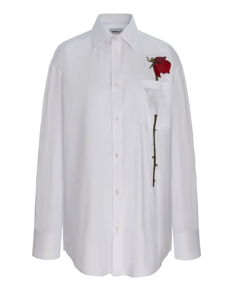Seen Users His Last Rose shirt - Weiß Weiß