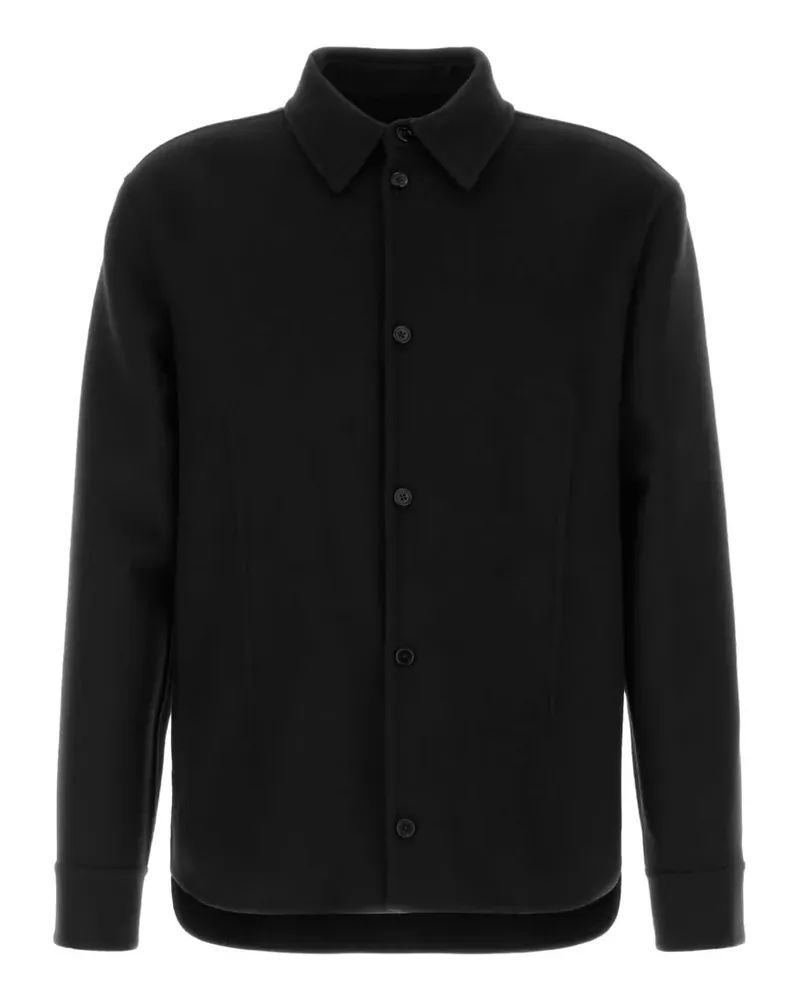 Jil Sander button-up shirt jacket - Schwarz Schwarz
