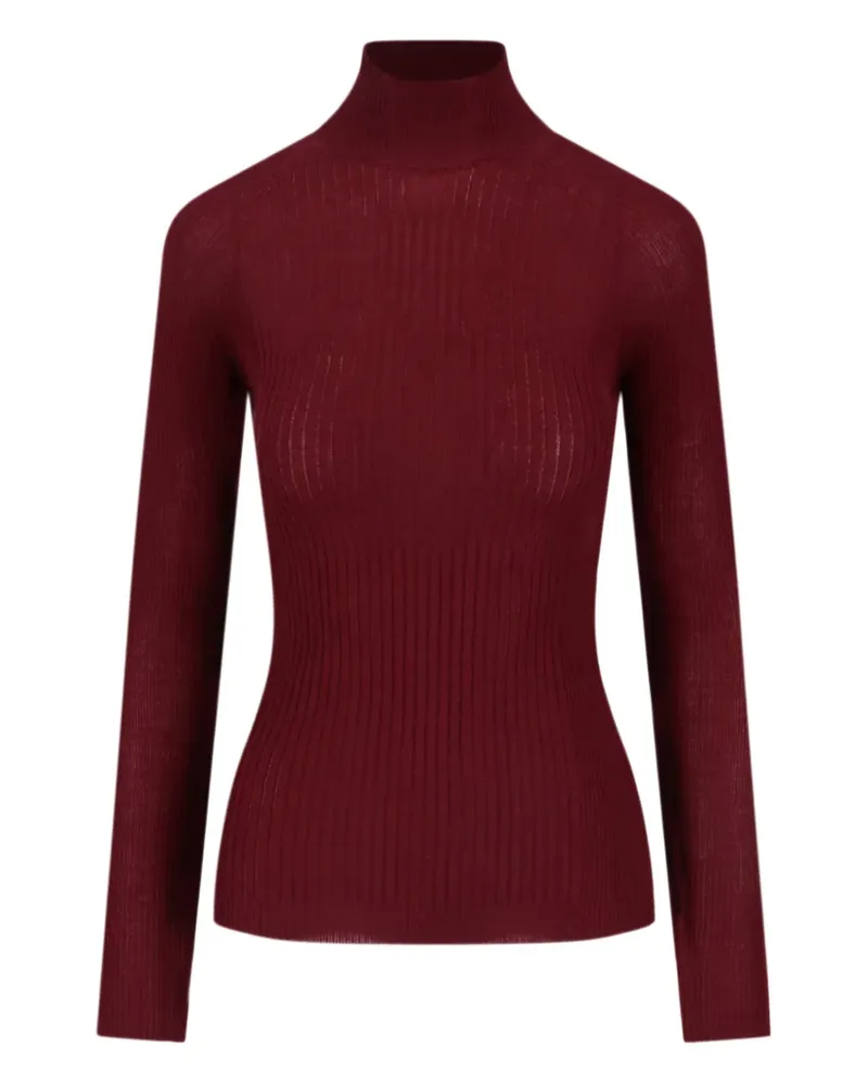 Sa Su Phi ribbed turtleneck sweater - Rot Rot
