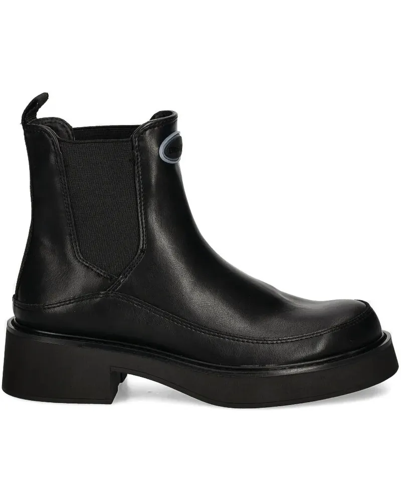 Desigual Chelsea-Boots mit Plateau - Schwarz Schwarz