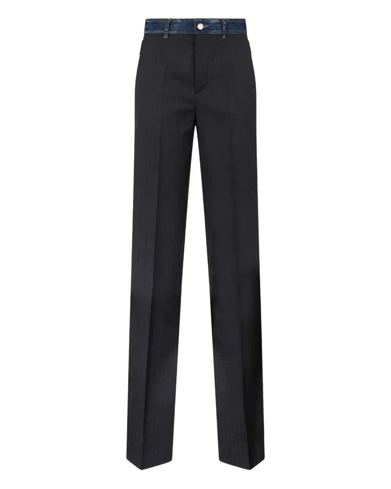 Dsquared2 Hose mit Nadelstreifen - Grau Grau