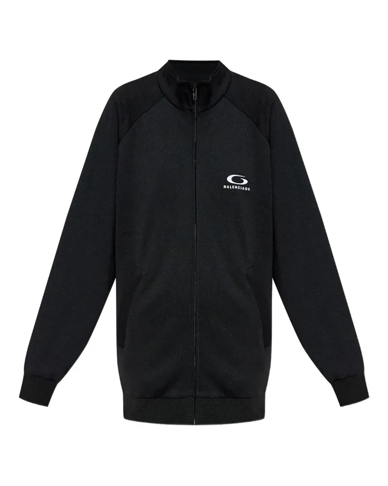Balenciaga Sweatshirt mit Cut-Outs - Schwarz Schwarz