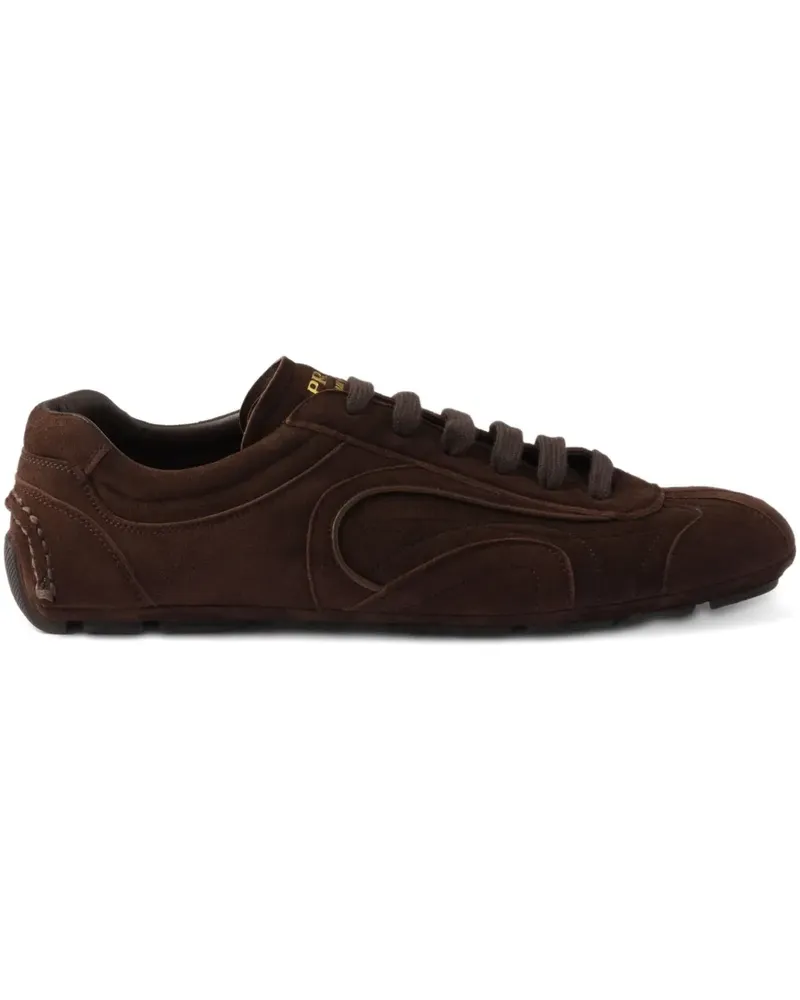 Prada Montecarlo Re-edition 2005 Sneakers aus Wildleder - Braun Braun