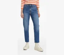 80's Mom Five-Pocket-Jeans - Blau
