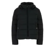 Gefütterte Spoutnic Kapuzenjacke - Schwarz