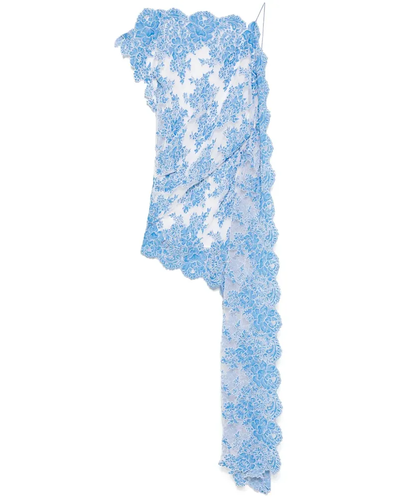 Christopher Esber Floating Minikleid - Blau Blau
