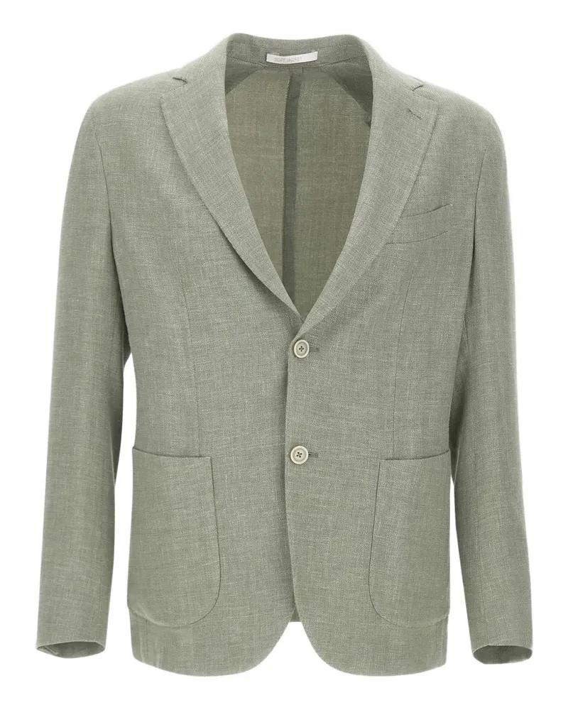 Eleventy patch-pockets blazer - Grün Grün