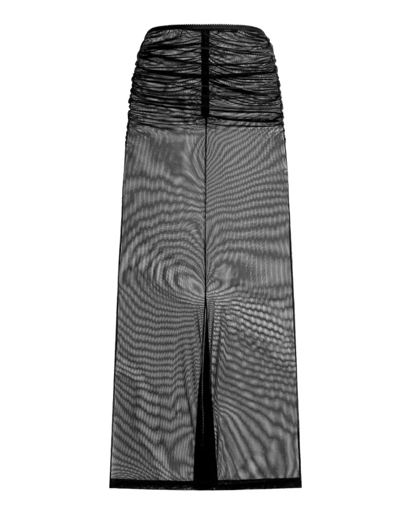 Dolce & Gabbana Klassischer Tüllrock - Schwarz Schwarz