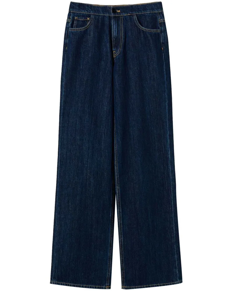 Twin-Set Jeans mit geradem Bein - Blau Blau