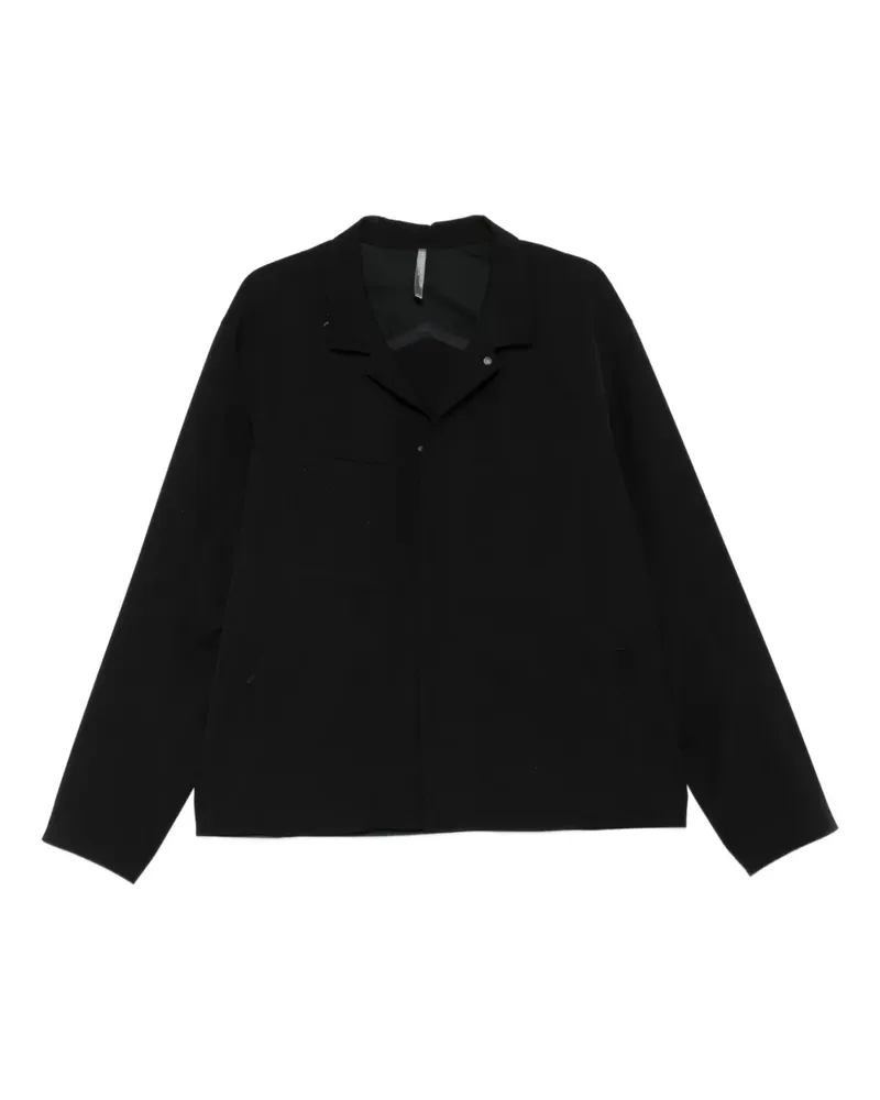Arc'teryx Hemdjacke aus Wollgemisch - Schwarz Schwarz