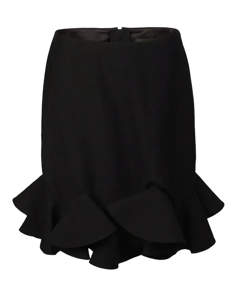 Valentino Garavani ruffled skirt - Schwarz Schwarz