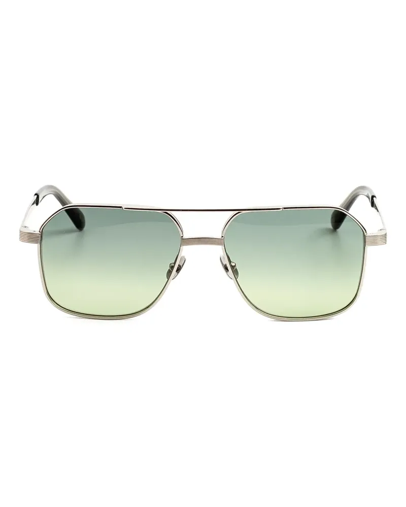 MOSCOT Mingle Sonnenbrille mit eckigem Gestell - Grün Grün