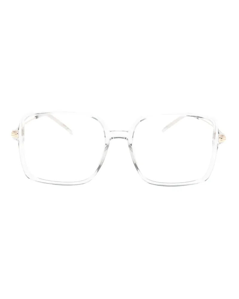 HUGO BOSS Brille mit eckigem Gestell - Nude Nude
