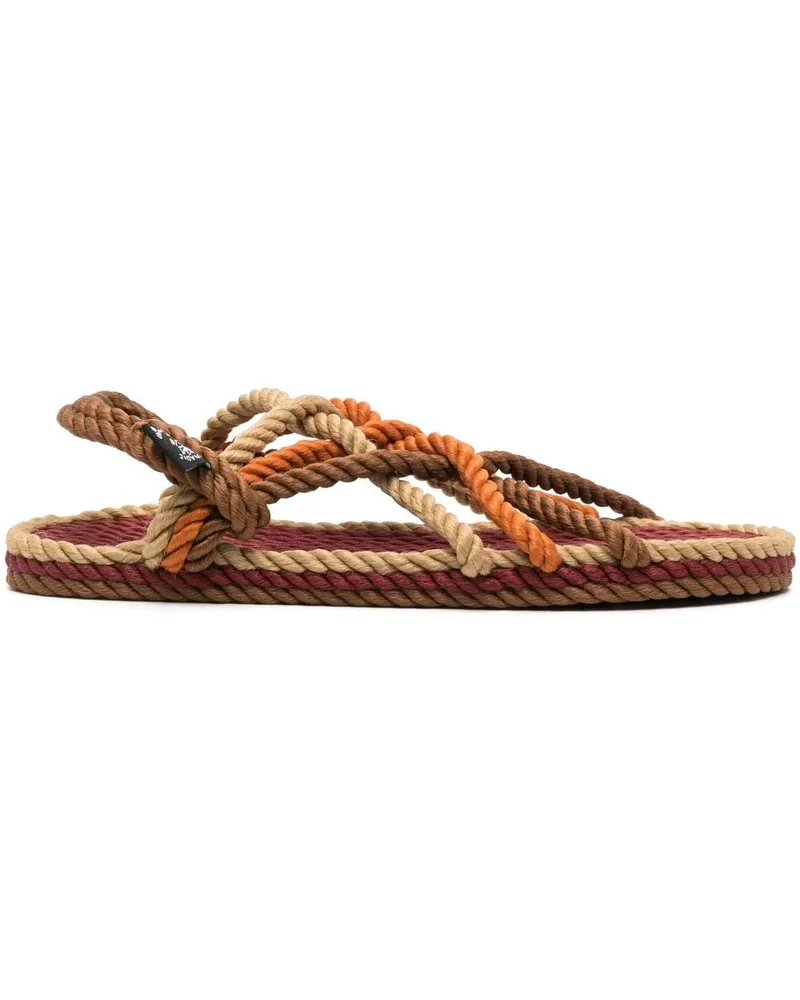 Nomadic State of Mind Sandalen mit Kordelriemen Rot