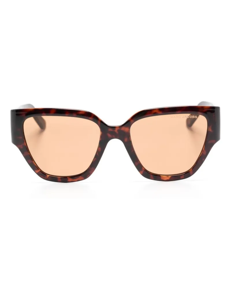 Marc Jacobs 724 Sonnenbrille mit geometrischem Gestell Braun