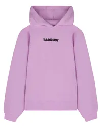 BARROW Hoodie mit Logo-Print Violett