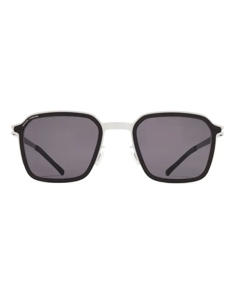 Mykita x Rimowa MR002 Sonnenbrille mit eckigem Gestell - Schwarz Schwarz