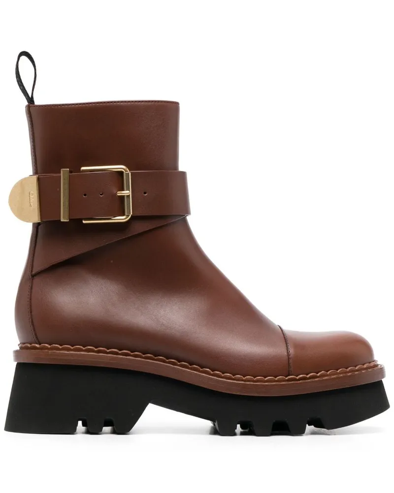 Chloé Owena Stiefeletten - Braun Braun