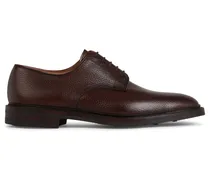 Oxford-Schuhe aus Leder - Braun