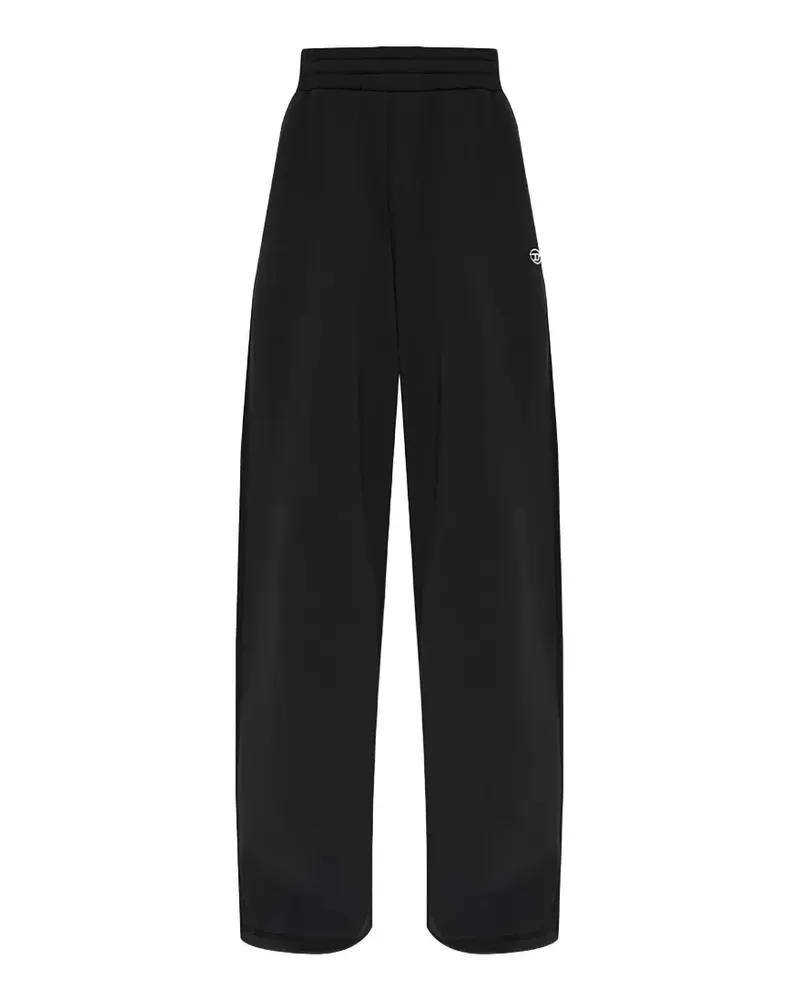 Diesel loose track pants with elastic waistband - Schwarz Schwarz